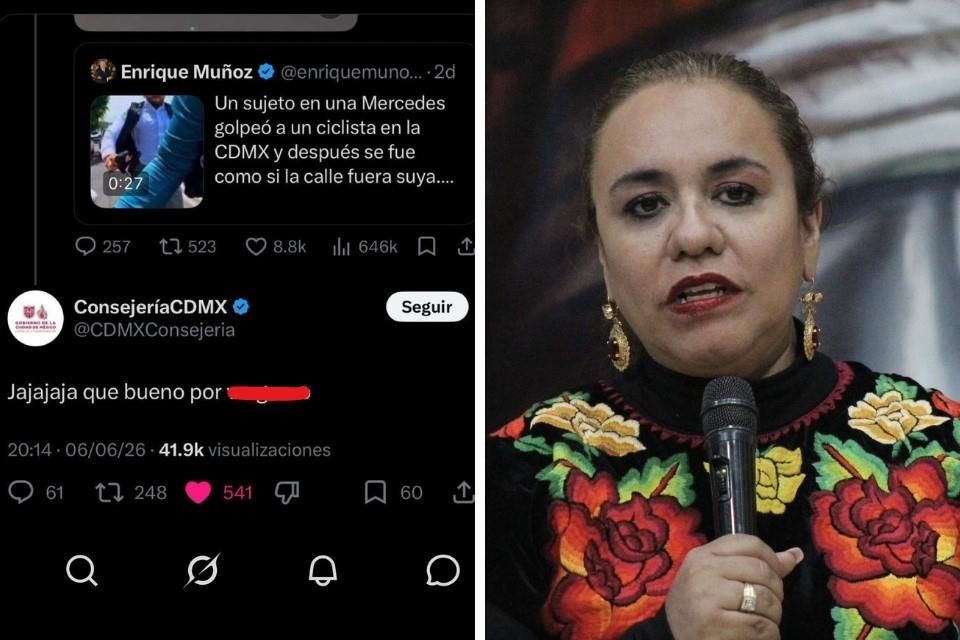 Consejería Jurídica de CDMX se desliga de comentario ofensivo en redes sociales y alega hackeo