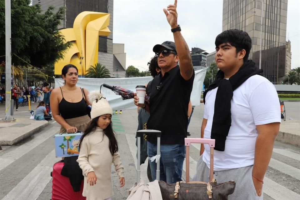 Repelen protestas a turistas del Centro Histórico Mexicano