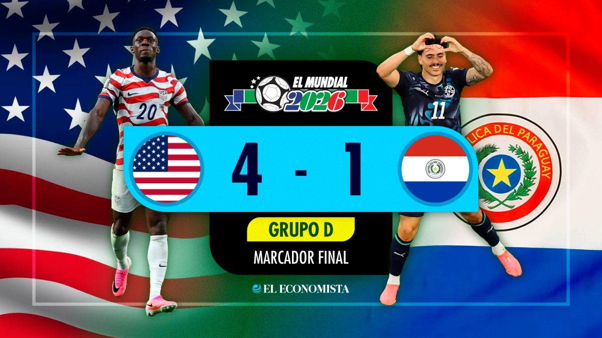 Estados Unidos arranca el Mundial 2026 con una contundente goleada 4-1 sobre Paraguay