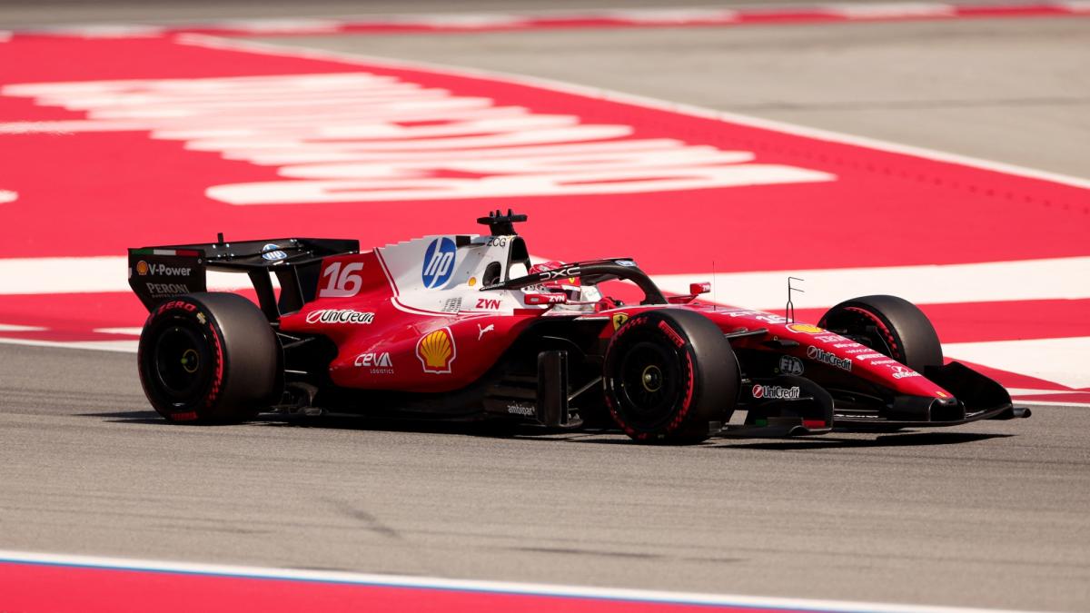 Charles Leclerc avergonzado tras accidente en clasificación del GP de Barcelona