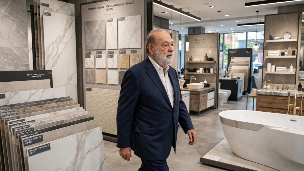 Carlos Slim también comercializaba pisos, losetas y muebles de baño; vendió el negocio por 710 millones de dólares