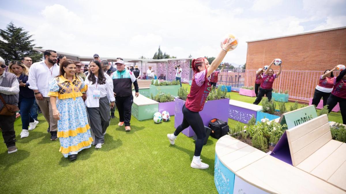 Clara Brugada inaugura la Utopía Cen Tlalli Ocotepec en beneficio de 72 mil habitantes