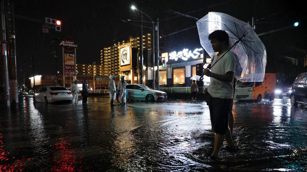 Japón: al menos cuatro muertos por lluvias torrenciales sin precedentes