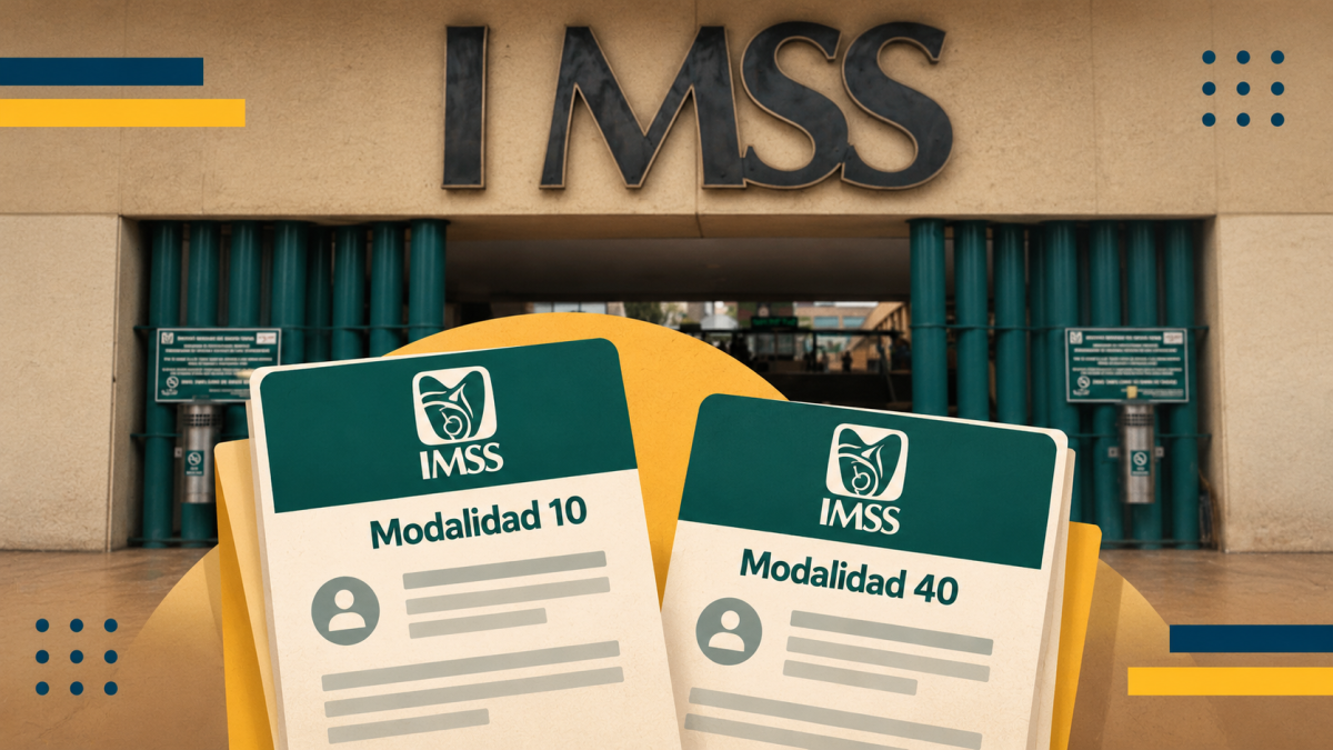 Diferencias entre las Modalidades 10 y 40 del IMSS