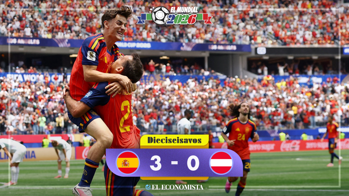 España golea 3-0 a Austria y avanza a octavos del Mundial 2026