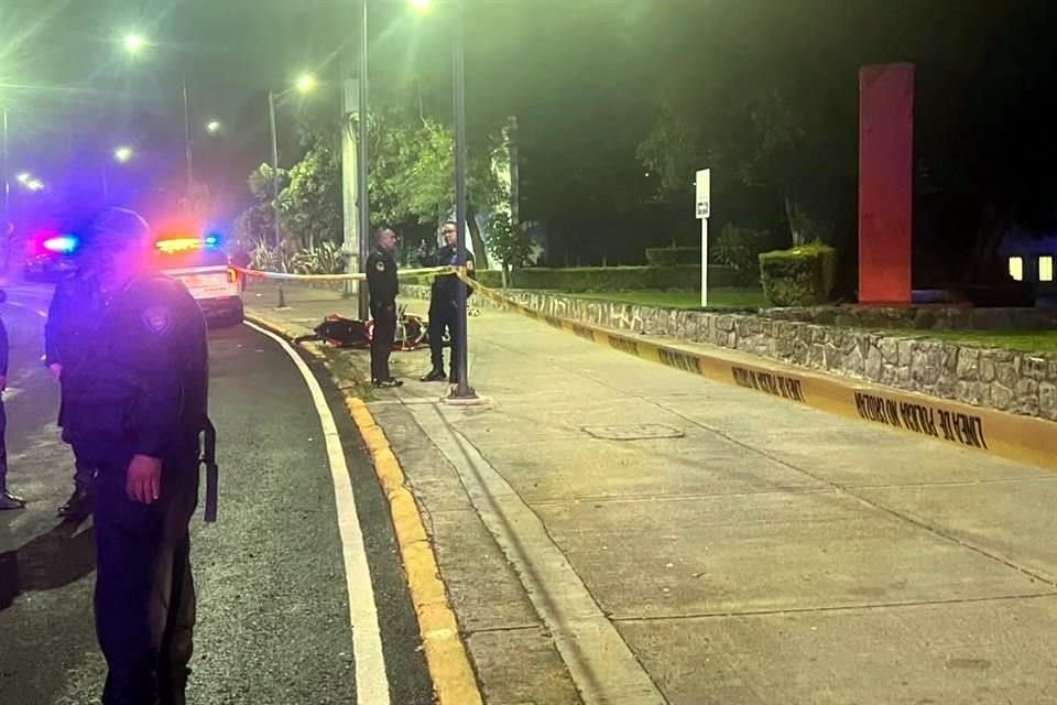 Fallece motociclista tras chocar en Alcaldía Tlalpan