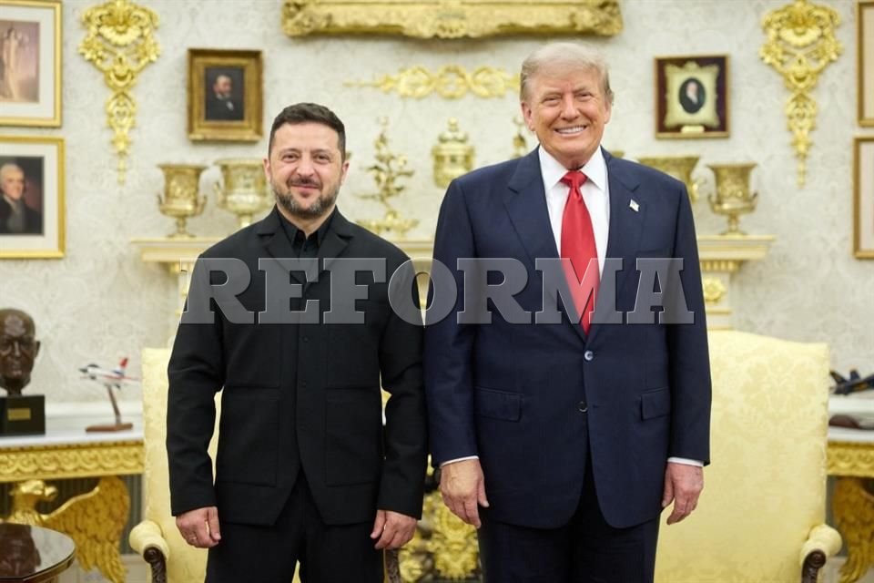 Trump y Zelensky discuten producción de armas para Ucrania