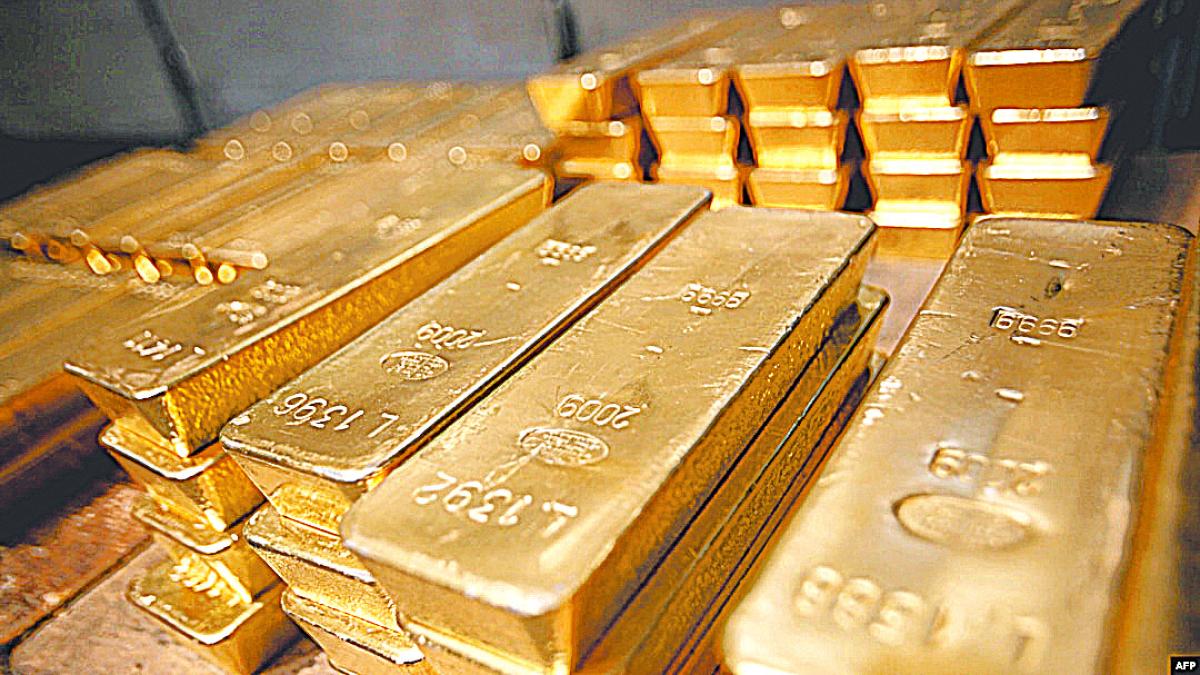 Los precios del oro y otros metales preciosos disminuyen ante el alza de los rendimientos de los bonos del Tesoro