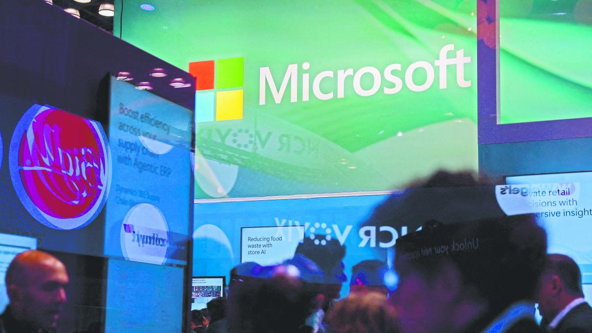Microsoft reporta buenos resultados en el segundo trimestre; Meta retrocede