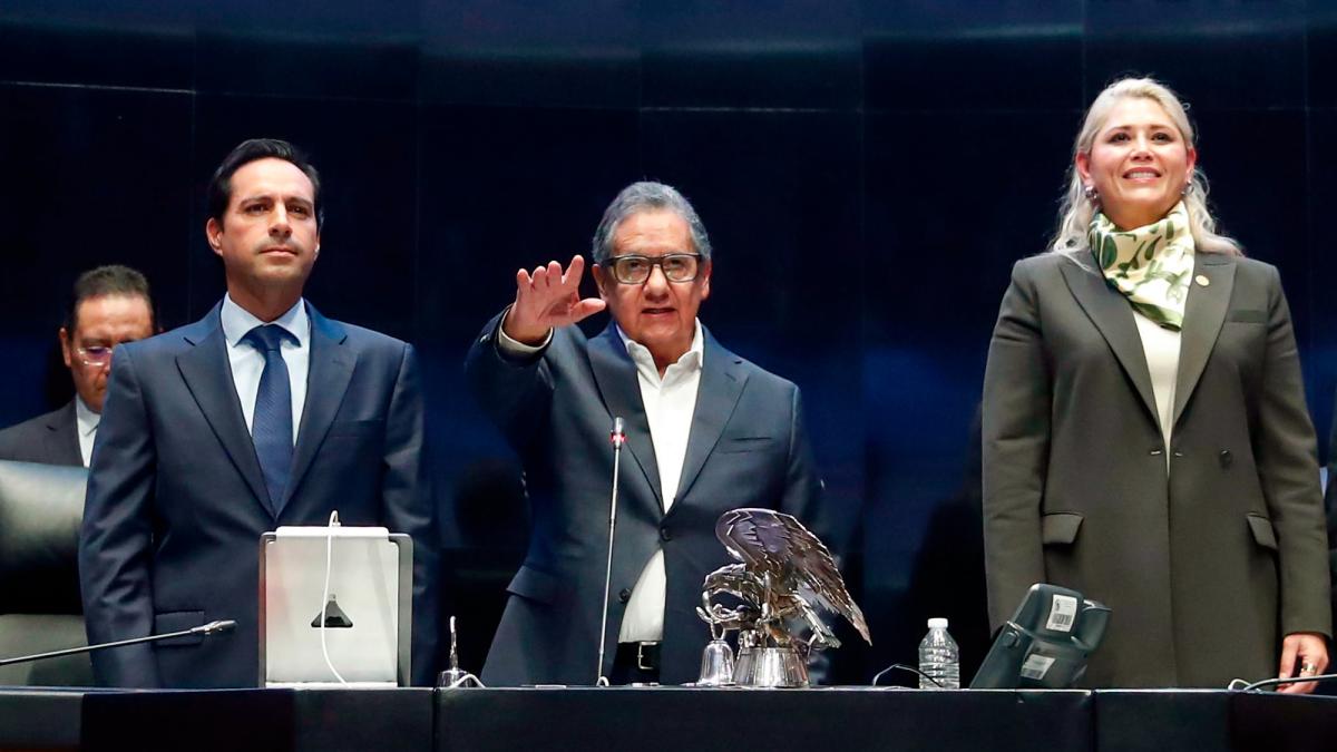 Senadores eligen a Higinio Martínez Miranda como presidente de la Mesa Directiva del Senado