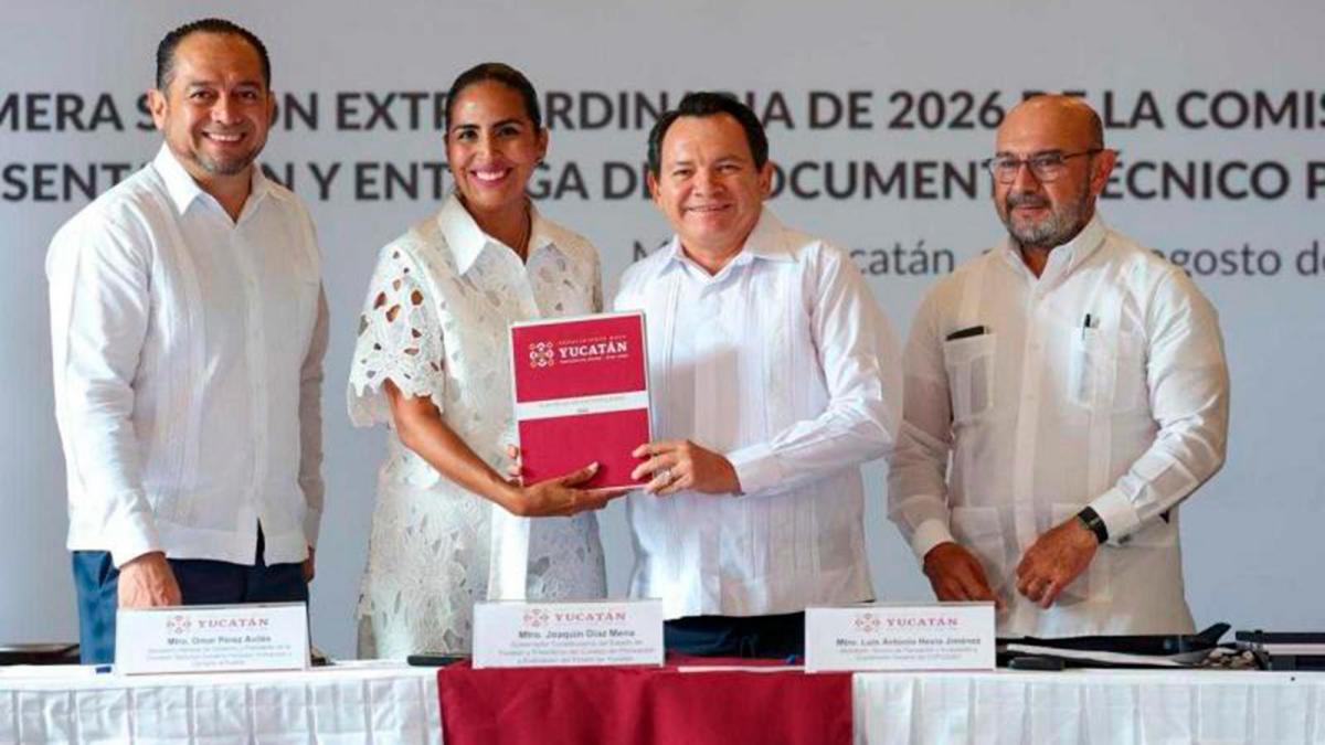 Yucatán aprueba financiamiento de 1,562 mdp para Plan Bienestar Metropolitano